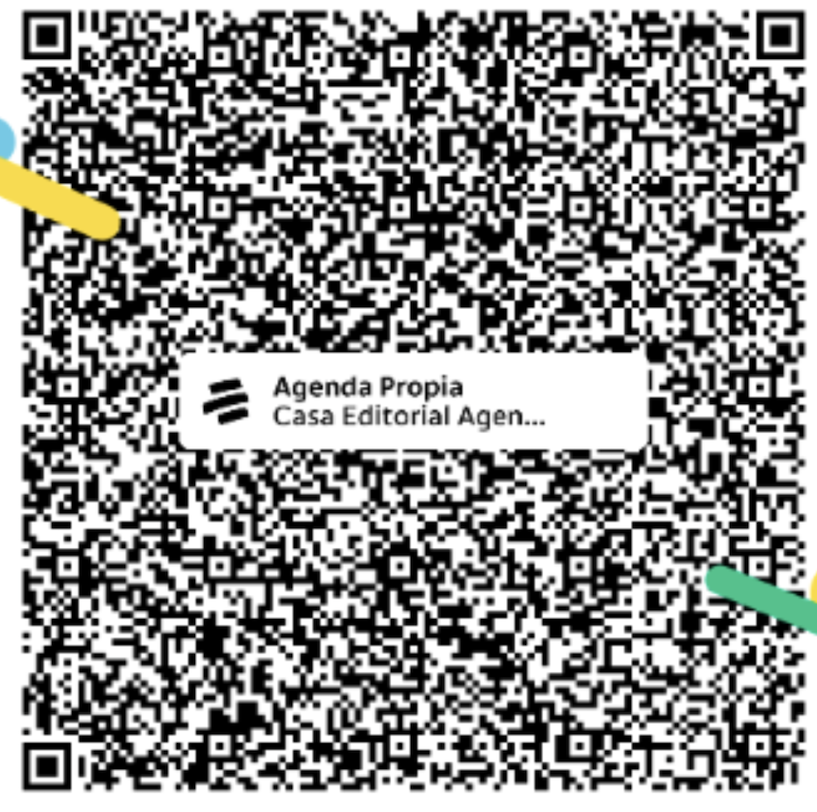 Código QR Bancario de Agenda Propia - Llave: 0091782927 - NIT: 900.604.227-2 - Cuenta de Ahorros de Bancolombia - Número de cuenta: 86896245688.