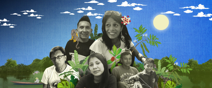 Conuco de historias indígenas en resistencia